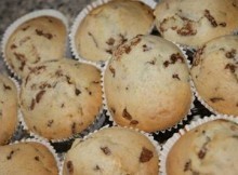Muffin alla Banana e gocce di Cioccolato