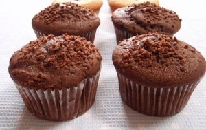 Muffin al cacao facili e veloci