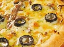 Pizza Mozzarella e Acciughe